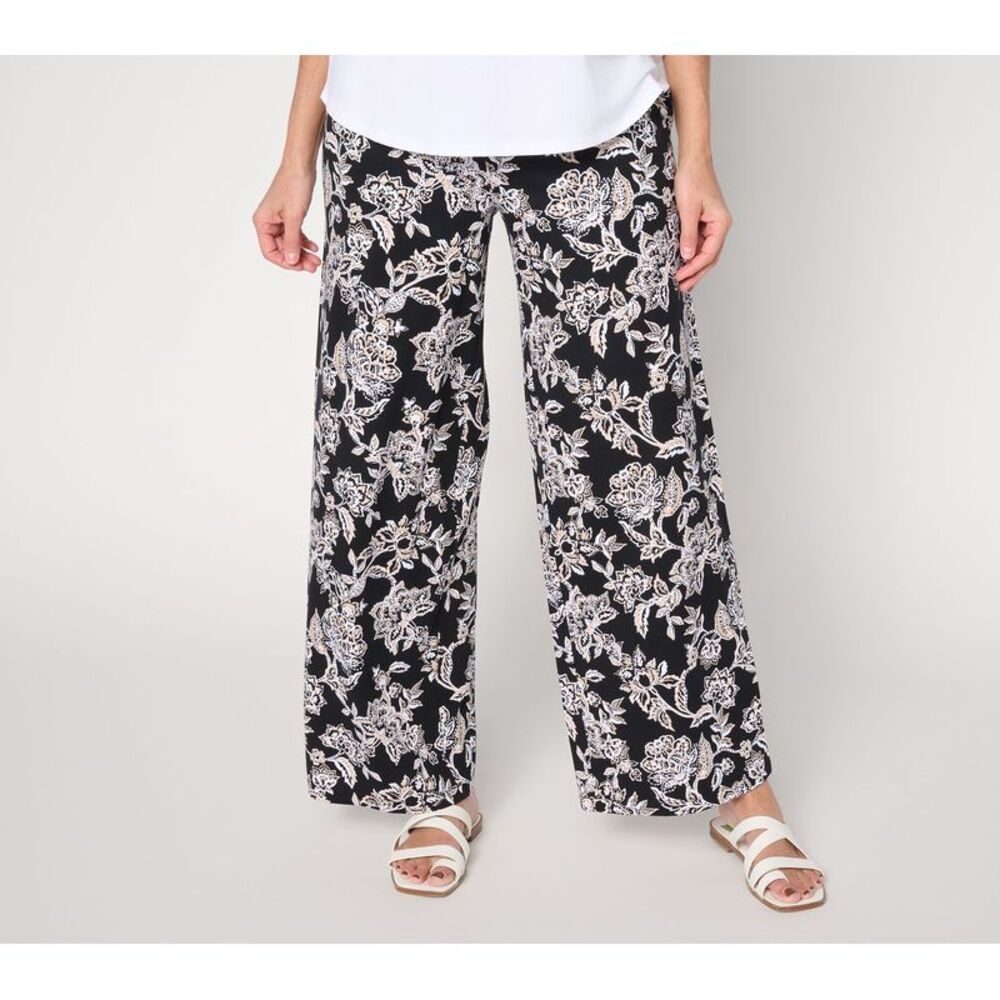 Denim & Co. Women's Petite Pants PM Make Your Selection: Beach Black A737787